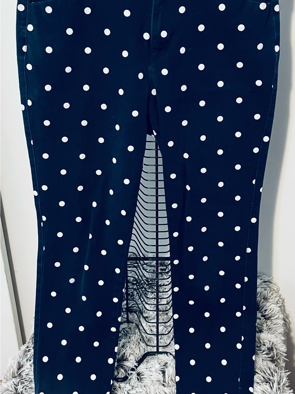 Polka Dot Navy Women’s Pants